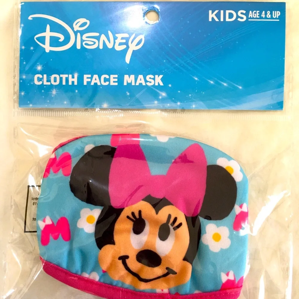 Minnie Mouse cloth face mask for kids